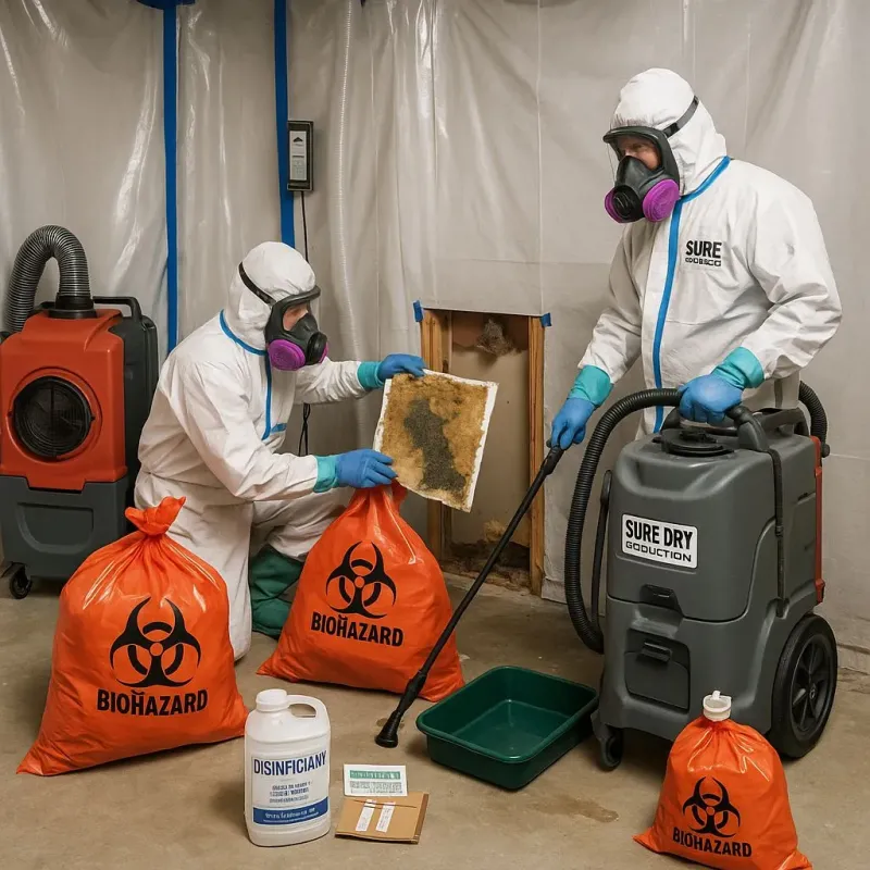 Contaminated Water Handling Protocols process in Fayette, OH