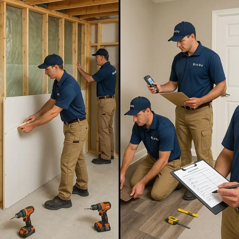 Repairs and Reconstruction process in Fayette, OH